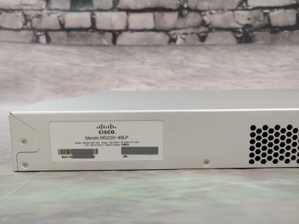 Cisco Meraki MS220-48LP-HW Cloud Managed Switch + Unclaimed and Tested