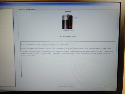 There is a tiny crack in the plastic by the vent (View image 8). Tested and Working as it should. Boots to the BIOs. May have a few minor cosmetic scratches/scuffs. For your help
