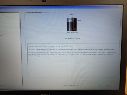 **NO POWER ADAPTER / NO BATTERY INSTALLED/ NO SSD **  Tested and Working as it should. Boots to the BIOs. May have a few minor cosmetic scratches/scuffs. For your help