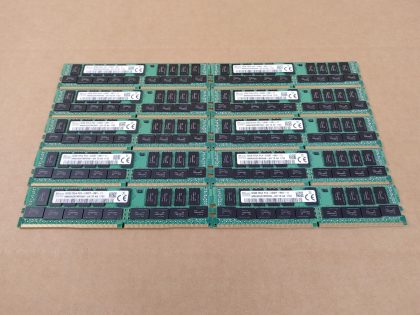 LOT of 10 - Excellent condition! Tested and Pulled from a working environment!Item Specifics: MPN : HMA84GR7MFR4N-UHUPC : N/AType : ECC MemoryForm Factor : RDIMMBrand : SK HynixNumber of Pins : 240Bus Speed : PC4-19200 (DDR4-2400)Number of Modules : 10Capacity per Module : 32GBModel : HMA84GR7MFR4N-UHMemory Features : ECC Memory