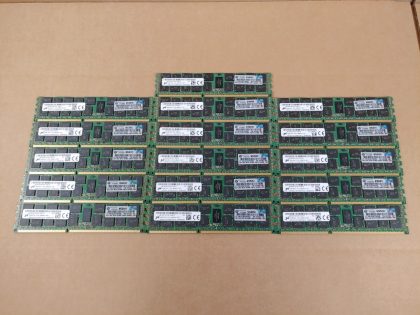 LOT of 16 - Excellent Condition! Tested and Pulled from a working environment!Item Specifics: MPN : MT36KSF2G72PZ-1G4E1FFUPC : N/AType : Server MemoryForm Factor : RDIMMBrand : MicronNumber of Pins : 240Bus Speed : PC3L-10600R (DDR3-1333)Number of Modules : 16Capacity per Module : 16GBModel : MT36KSF2G72PZ-1G4E1FFMemory Features : ECC Memory