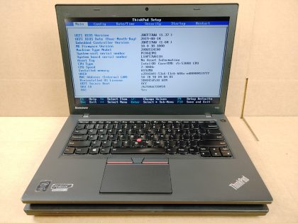 we have added actual images to this listing of the Lenovo ThinkPad you would receive.Item Specifics: MPN : ThinkPad T450UPC : N/AType : LaptopBrand : LenovoProduct Line : ThinkPadModel : ThinkPad T450Operating System : N/AScreen Size : 14-inch FHDProcessor Type : Intel Core i5-5300U 5th GenProcessor Speed : 2.30GHzGraphics Processing Type : IntelMemory : 8GBHard Drive Capacity : 256GB SSD - 1
