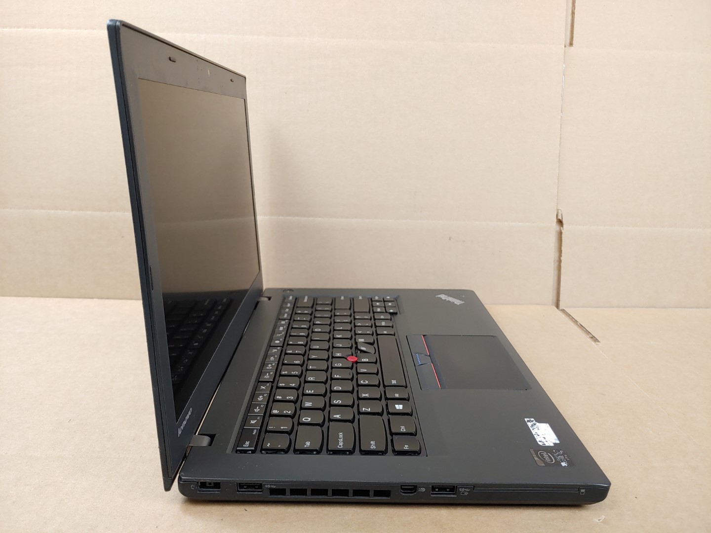 we have added actual images to this listing of the Lenovo ThinkPad you would receive.Item Specifics: MPN : ThinkPad T450 UPC : N/AType : LaptopBrand : LenovoProduct Line : ThinkPadModel : ThinkPad T450 Operating System : N/AScreen Size : 14-inchProcessor Type : Intel Core i5-5300U 5th GenProcessor Speed : 2.30GHzMemory : 8GBHard Drive Capacity : 256GB SSD - 1