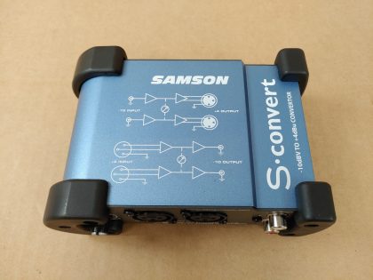Good Condition! Tested and working! **NO POWER ADAPTER INCLUDED**Item Specifics: MPN : S-ConvertUPC : N/ABrand : SAMSONModel : S-ConvertType : Signal Converter - 2