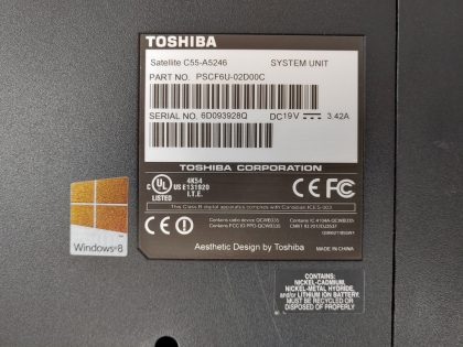 **NO OS / NO POWER ADAPTER** **BAD KEYBOARD** The keyboard will allow you to get into the BIOs but none of the other keys work. Used and external keyboard and could navigate through the BIOs just fine. Tested and Working. Boots to the BIOs. May have a few minor cosmetic scratches/scuffs. For your help