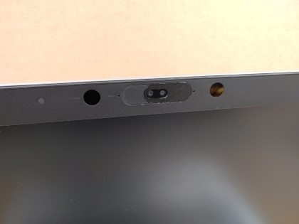 The LCD has some wear from the keyboard (View image 8). The camera cover has some wear (View image 9). Hinge cover has a small cosmetic crack (View image 10). Tested and Working as it should. Boots to the BIOs. May have a few minor cosmetic scratches/scuffs. For your help