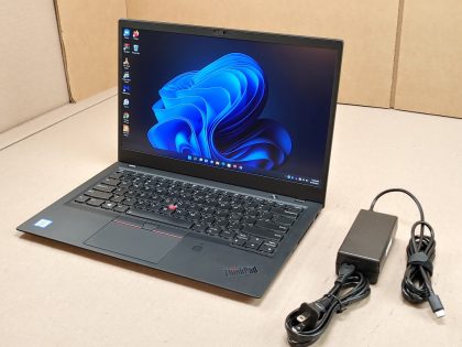 Item Specifics: MPN : Lenovo ThinkPad X1 CarbonUPC : NAType : LaptopBrand : LenovoProduct Line : ThinkPadModel : X1 CarbonOperating System : Windows 11Screen Size : 14 inProcessor Type : Intel Core i5 8th Gen.Storage : 256 GBFeatures : Built-in Microphone