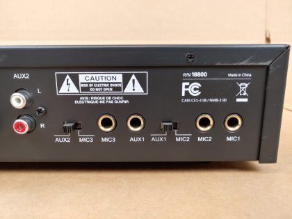 Good Condition! Tested and Pulled from a working environment!Item Specifics: MPN : 18800UPC : N/AType : Mixer AmpBrand : MonopriceModel : 18800 - 5