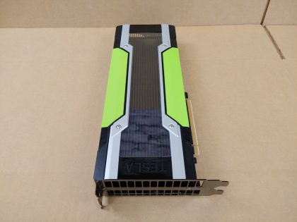 Excellent condition! Tested and Pulled from a working environment!Item Specifics: MPN : Tesla M10UPC : N/AChipset/GPU Manufacturer : NVIDIABrand : NVIDIA / DELLChipset/GPU Model : Tesla M10 (H56H0)Compatible Port/Slot : PCI-Express 3.0 x16APIs : CUDAMemory Size : 32GBMemory Type : GDDR5Type : GPU Accelerator - 6