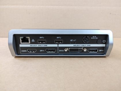 Great Condition! Tested and pulled from a working environment!Item Specifics: MPN : DOCK410UPC : N/ACompatible Brand : UniversalCompatible Product Line : UniversalCompatible Model : UniversalBrand : TargusModel : DOCK410Type : Laptop Docking Station - 4