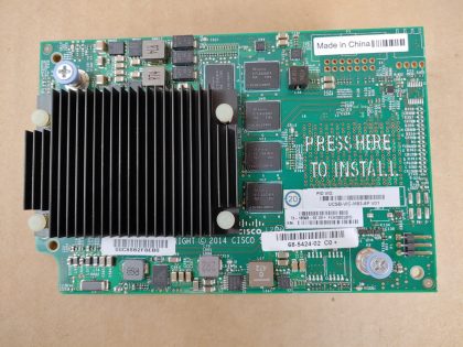 Great Condition! Tested and pulled from a working environment! Item Specifics: MPN : UCSB-VIC-M83-8PUPC : N/AType : Lan CardBrand : CiscoModel : UCSB-VIC-M83-8P - 2