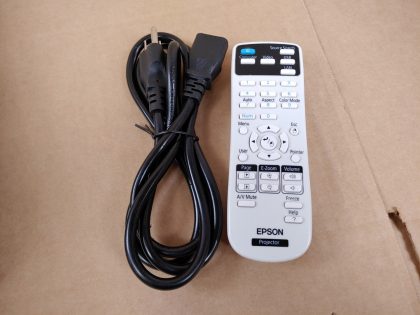 Good condition! Great picture! Tested and pulled from a working environment. There may be some minor scratches/scuffs from normal use. Whats shown in the pictures is what you will receive. **POWER CORD & REMOTE INCLUDED**  ***NO AA-BATTERYS INCLUDED For remote***Item Specifics: MPN : H865AUPC : N/ABrand : EpsonModel : PowerLite 970 / H865ADisplay Technology : Tri-LCDImage Aspect Ratio : 4:3Native Resolution : 1024x768Video Inputs : USB