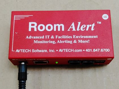 Power Adapter is included.Item Specifics: MPN : Room Alert RMA-77514UPC : NABrand : Room AlertModel : RMA-77514Type : Environment Monitor - 2