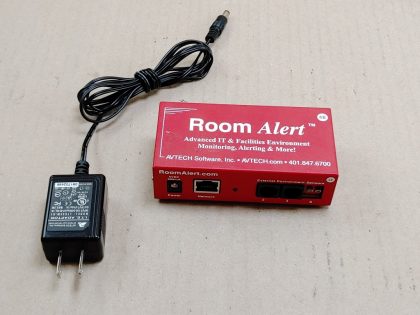 Power Adapter is included.Item Specifics: MPN : Room Alert RMA-77514UPC : NABrand : Room AlertModel : RMA-77514Type : Environment Monitor - 5