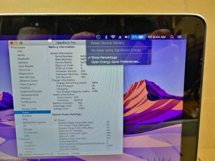 we have added actual images to this listing of the Apple MacBook Pro you would receive. Clean install of 10.13.6 (High Sierra) Operating system. May have some minor scratches/dents/scuffs. OSX Default Password: 123456. [ What is included: Apple MacBook Pro ]Item Specifics: MPN : MD313LL/AUPC : N/ABrand : AppleProduct Family : MacBook ProRelease Year : Late 2011Screen Size : 13-inchProcessor Type : Intel Core i5Processor Speed : 2.4GHzMemory : 4GB 1333MHz DDR3Storage : 128GB SSDOperating System : 10.13.6 OS X High SierraColor : SilverType : Laptop - 4