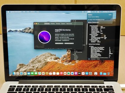 System boots normally but the keyboard and touchpad is not working. No attempt to repair. No power cord. System password: 123456Item Specifics: MPN : Apple Macbook Pro 13UPC : NABrand : AppleProduct Family : Macbook ProRelease Year : 2015Screen Size : 13 inProcessor Type : Intel Core i5Processor Speed : 2.90 GhzMemory : 8 GBStorage : 500 GBOperating System : MontereyType : LaptopStorage Type : SSD (Solid State Drive) - 8