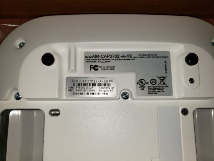 New sealed. Last images of the contents is for representation as this is a factory sealed item.Item Specifics: MPN : AIR-CAP3702I-A-K9UPC : NABrand : CiscoModel : 3702IType : Access Point - 8
