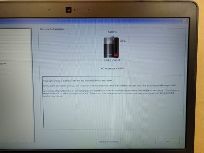 **NO SSD/NO BATTERY**  Boots to the BIOs. Screen is in good condition! May have a few minor cosmetic scratches/scuffs. **NO POWER ADAPTER INCLUDED**  For your help