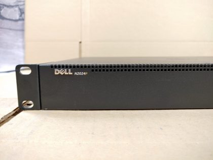 Good Condition! Tested and pulled from a working environment! May have a minor cosmetic scratch/scuff from normal use. **NO POWER CORD INCLUDED**Item Specifics: MPN : N2024PUPC : N/AType : Network SwitchForm Factor : Rack-MountableBrand : DellModel : N2024P / E05W / 0P06NNetwork Management Type : Fully ManagedNumber of LAN Ports : 24Max. Data Transfer Rate : 1 GbpsEthernet Technology : Gigabit Ethernet (1000-Mbit/s) - 2