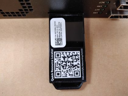 Good Condition! Tested and pulled from a working environment! May have a minor cosmetic scratch/scuff from normal use. **NO POWER CORD INCLUDED**Item Specifics: MPN : N2024PUPC : N/AType : Network SwitchForm Factor : Rack-MountableBrand : DellModel : N2024P / E05W / 0P06NNetwork Management Type : Fully ManagedNumber of LAN Ports : 24Max. Data Transfer Rate : 1 GbpsEthernet Technology : Gigabit Ethernet (1000-Mbit/s) - 11