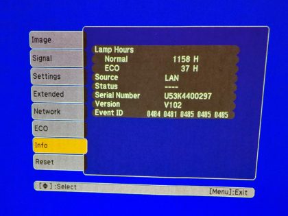 000:1Image Brightness : 3500 ANSI LumensType : Projector - 2