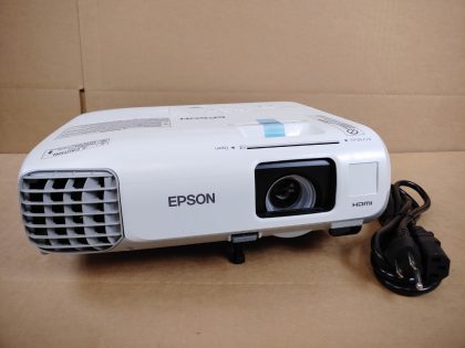 Good condition! Great picture! Tested and pulled from a working environment. There may be some minor scratches/scuffs from normal use. Whats shown in the pictures is what you will receive. ***POWER CORD INCLUDED***Item Specifics: MPN : PowerLite 965UPC : N/ABrand : EpsonModel : PowerLite 965 / H583ADisplay Technology : Tri-LCDImage Aspect Ratio : 4:3Native Resolution : 1024x768Video Inputs : USB