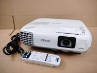 Good condition! Great picture! Tested and pulled from a working environment. There may be some minor scratches/scuffs from normal use. Whats shown in the pictures is what you will receive. **POWER CORD & REMOTE INCLUDED**  ***NO AA-BATTERYS INCLUDED For remote***Item Specifics: MPN : PowerLite 965UPC : N/ABrand : EpsonModel : PowerLite 965 / H583ADisplay Technology : Tri-LCDImage Aspect Ratio : 4:3Native Resolution : 1024x768Video Inputs : USB