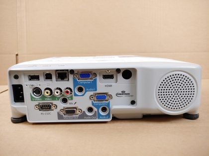 Good condition! Great picture! Tested and pulled from a working environment. There may be some minor scratches/scuffs from normal use. Whats shown in the pictures is what you will receive. **POWER CORD & REMOTE INCLUDED**  ***NO AA-BATTERYS INCLUDED For remote***Item Specifics: MPN : PowerLite 965UPC : N/ABrand : EpsonModel : PowerLite 965 / H583ADisplay Technology : Tri-LCDImage Aspect Ratio : 4:3Native Resolution : 1024x768Video Inputs : USB