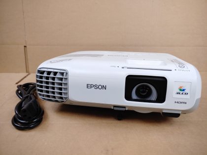 Good condition! Great picture! Tested and pulled from a working environment. There may be some minor scratches/scuffs from normal use. Whats shown in the pictures is what you will receive. ***POWER CORD INCLUDED***Item Specifics: MPN : H583AUPC : N/ABrand : EpsonModel : PowerLite 965 (H583A)Display Technology : Tri-LCDImage Aspect Ratio : 4:3Native Resolution : 1024x768Video Inputs : USB