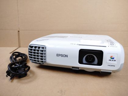 Good condition! Great picture! Tested and pulled from a working environment. There may be some minor scratches/scuffs from normal use. Whats shown in the pictures is what you will receive. ***POWER CORD INCLUDED***Item Specifics: MPN : H583AUPC : N/ABrand : EpsonModel : PowerLite 965 (H583A)Display Technology : Tri-LCDImage Aspect Ratio : 4:3Native Resolution : 1024x768Video Inputs : USB