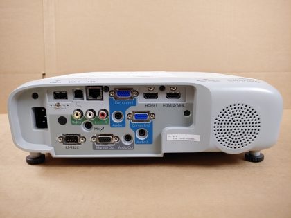 Good condition! Great picture! Tested and pulled from a working environment. There may be some minor scratches/scuffs from normal use. What's shown in the pictures is what you will receive. ***POWER CORD INCLUDED***Item Specifics: MPN : PowerLite 970UPC : N/ABrand : EpsonModel : PowerLite 970 / H865ADisplay Technology : Tri-LCDImage Aspect Ratio : 4:3Native Resolution : 1024x768Video Inputs : USB