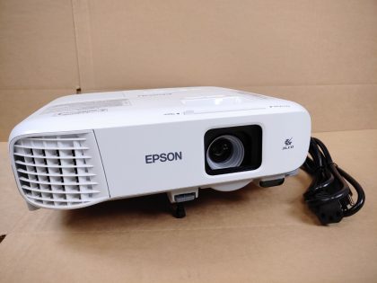 Good condition! Great picture! Tested and pulled from a working environment. There may be some minor scratches/scuffs from normal use. What's shown in the pictures is what you will receive. ***POWER CORD INCLUDED***Item Specifics: MPN : PowerLite 970UPC : N/ABrand : EpsonModel : PowerLite 970 / H865ADisplay Technology : Tri-LCDImage Aspect Ratio : 4:3Native Resolution : 1024x768Video Inputs : USB