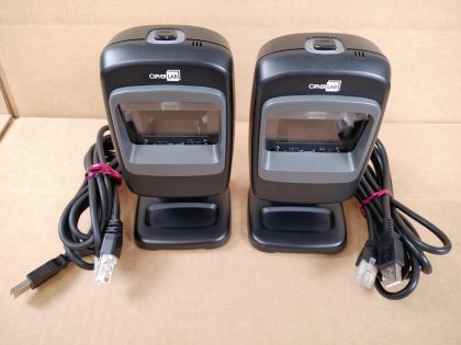 Lot of 2 - Tested and pulled from a working environment! One scanner is missing one tiny rubber foot on the bottom. Item Specifics: MPN : CipherLab 2200UPC : N/ABrand : CipherLabManufacturer : CipherLabModel : CipherLab 2200Type : Barcode Scanner - 2