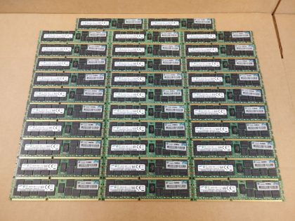 LOT of 32 - Excellent Condition! Tested and Pulled from a working environment!Item Specifics: MPN : M393B2G70BH0-CK0Q9UPC : N/AType : DDR3 SDRAMForm Factor : RDIMMBrand : SamsungNumber of Pins : 240Bus Speed : PC3-12800 (DDR3-1600)Number of Modules : 32Capacity per Module : 16GBModel : M393B2G70BH0-CK0Q9Memory Features : ECC Memory