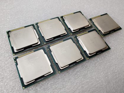 LOT of 7 - Great Condition! Tested and Pulled from working machinesItem Specifics: MPN : SR009UPC : N/ABrand : IntelProcessor Type : Intel Core i5Number of Cores : 4Socket Type : LGA1155/Socket H2Clock Speed : 2.7GHzBus Speed : 5 GT/sL2 Cache : 1MBL3 Cache : 6MBType : Processor - 1
