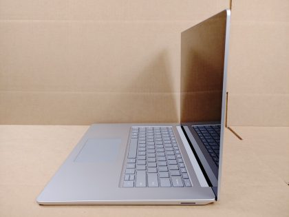 View image 7). Touch still works fine when booted into the BIOS. Tiny blemish on the front left corner (View image 8). **NO OS / NO POWER ADAPTER INCLUDED**Item Specifics: MPN : Surface Laptop 3UPC : N/AType : LaptopBrand : MicrosoftProduct Line : Surface LaptopModel : Surface Laptop 3Operating System : N/AScreen Size : 15.6-inch TouchscreenProcessor Type : Intel Core i5-1035G7 10th GenProcessor Speed : 1.20GHz / 1.50GHzGraphics Processing Type : Intel(R)Memory : 8GBHard Drive Capacity : 256GB SSD - 1