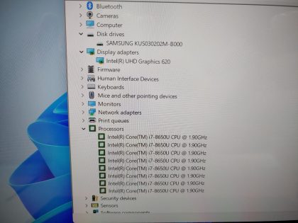 we have added actual images to this listing of the Microsoft Surface you would receive. Clean install of Windows 11 Pro Operating system. May have some minor scratches/dents/scuffs. [ What is included: Microsoft Surface + Power Adapter + 30-Day Warranty Included ]Item Specifics: MPN : Surface Pro 6UPC : N/AType : Laptop/TabletBrand : MicrosoftProduct Line : Surface ProModel : Surface Pro 6Operating System : Windows 11 ProScreen Size : 12.3-inch TouchscreenProcessor Type : Intel Core i7-8650U 8th GenProcessor Speed : 1.90GHz / 2.11GHzGraphics Processing Type : Intel(R) UHD Graphics 620Memory : 8GBHard Drive Capacity : 256GB SSD - 4