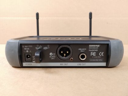 Good Condition! Tested and pulled from a working environment! May have minor cosmetic scratches/scuffs from normal use. Whats pictured is what you'll receive! **NO POWER ADAPTER INCLUDED**Item Specifics: MPN : SHURE PGX4 L5UPC : N/ABrand : SHUREType : Microphone ReceiverModel : PGX4 L5Connectivity : WirelessForm Factor : Microphone ReceiverFeatures : Built-in Antenna - 4