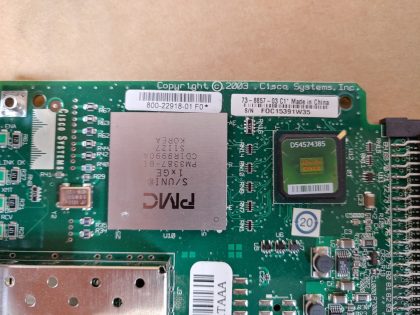 Excellent condition! Tested and pulled from  a working environment! Item Specifics: MPN : HWIC-1GE-SFPUPC : N/ABrand : CiscoFunctionality : WAN InterfaceModel : HWIC-1GE-SFPType : Interface CardNetwork Ports : SFP - 5
