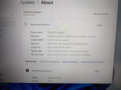 There is a tiny spot of wear on the screen (View image 9). Fully Tested & 100% Functional ready to use out of the box