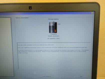 Item Specifics: MPN : Latitude E7450UPC : N/AType : LaptopBrand : DellProduct Line : LatitudeModel : Latitude E7450Operating System : N/AScreen Size : 14-inch FHDProcessor Type : Intel Core i5-5300U 5th GenProcessor Speed : 2.30GHzGraphics Processing Type : Intel(R) HD GraphicsMemory : 8GB Hard Drive Capacity : 128GB M.2 SSD - 4