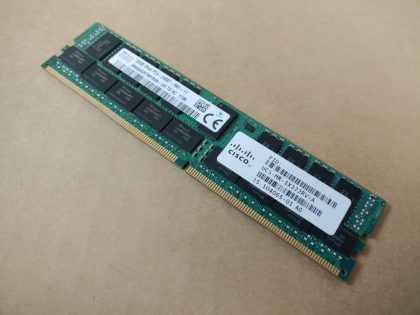 Excellent Condition! Tested and working as it should! Pulled from a working environment!Item Specifics: MPN : HMA84GR7MFR4N-UHUPC : N/AType : Server MemoryForm Factor : DIMMBrand : SamsungNumber of Pins : 288Bus Speed : PC3200 (DDR-400)Number of Modules : 1Capacity per Module : 32GB - 2