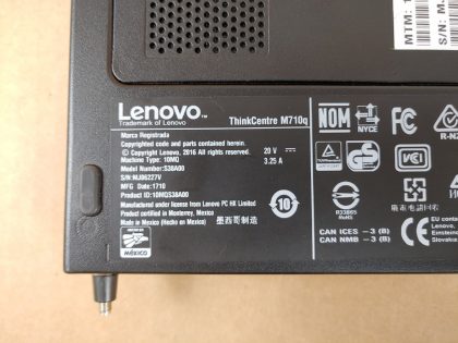 please use any TV or Monitor of your choice with this Lenovo ThinkCentre