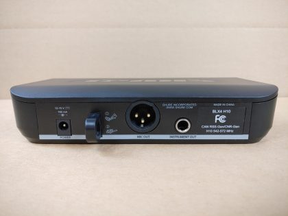 Great Condition! Tested and working as it should. **POWER ADAPTER INCLUDED**Item Specifics: MPN : BLX4 H10UPC : N/ABrand : SHUREType : Wireless ReceiverModel : BLX4 H10Connectivity : WirelessForm Factor : N/ABundled Items : Power Adapter - 4
