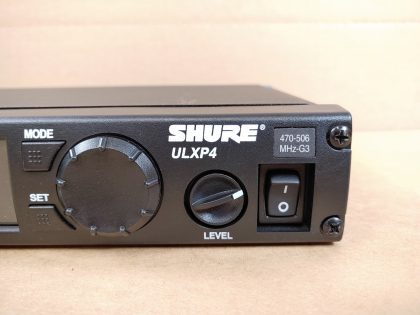 Great condition! Tested and pulled from a working environment. **NO POWER ADAPTER INCLUDED**Item Specifics: MPN : ULXP4UPC : N/ABrand : SHUREType : Microphone ReceiverModel : ULXP4 / 470-506 MHz-G3Connectivity : Wireless - 2
