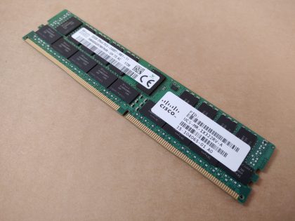 Excellent Condition! Tested and pulled from a working environment! Item Specifics: MPN : HMA84GR7MFR4N-UHUPC : N/AType : Server MemoryForm Factor : DIMMBrand : SK HynicNumber of Pins : 240Bus Speed : PC4-2400TNumber of Modules : 1Capacity per Module : 32GB - 2