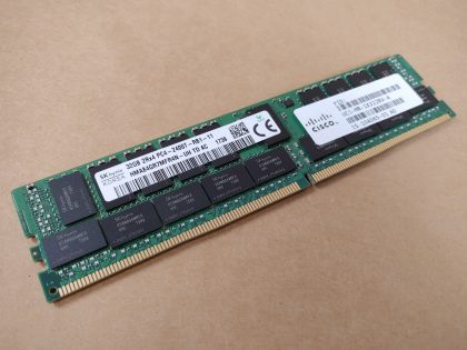 Excellent Condition! Tested and pulled from a working environment! Item Specifics: MPN : HMA84GR7MFR4N-UHUPC : N/AType : Server MemoryForm Factor : DIMMBrand : SK HynicNumber of Pins : 240Bus Speed : PC4-2400TNumber of Modules : 1Capacity per Module : 32GB - 1