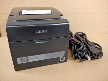Great condition! Tested and pulled from a working environment! **USB Cable and Powercord included**Item Specifics: MPN : TZ30-M01UPC : N/ABrand : CitizenPrinter Type : ThermalModel : TZ30-M01 (CT-S310IIUBK)Type : POS Thermal Printer - 9