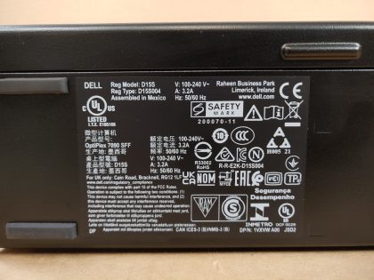 causing the fan to have a vibrating sound. Overall the desktop is in great condition! **NO HDD os OS INSTALLED** This desktop still has the DELL PROSUPPORT PLUS WARRANTY TILL MAY 1