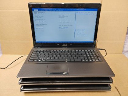 LOT OF 3 - **NO OS / NO POWER ADAPTER** 2 of the Laptops have 3GB RAM